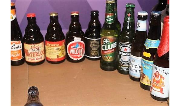 30 flesjes diverse bieren